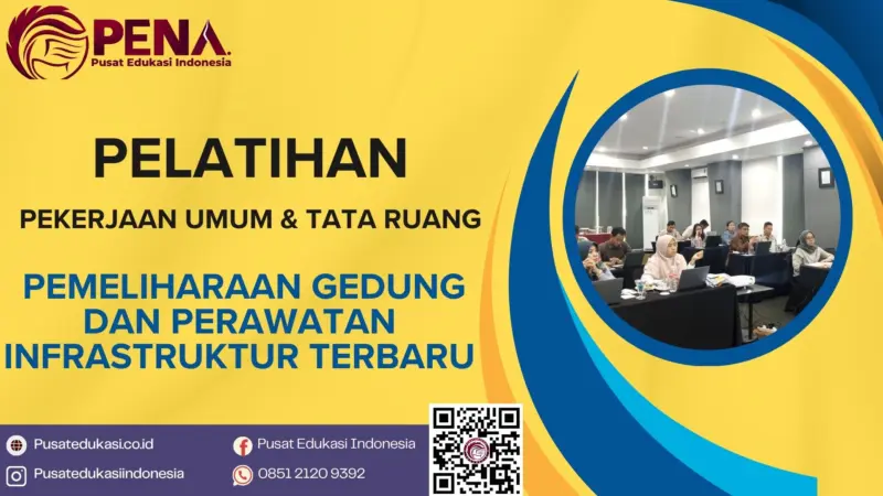 teknisi pemeliharaan fasilitas gedung dan infrastruktur 3d0831