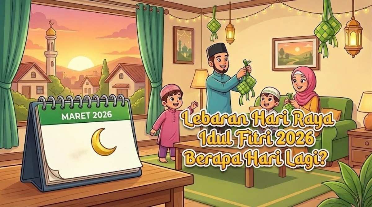 Lebaran Hari Raya Idul Fitri 2026 Berapa Hari Lagi