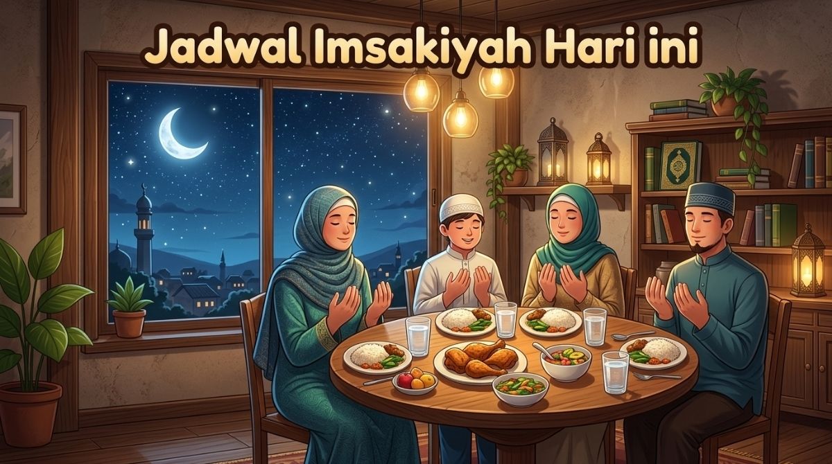 Lihat Jadwal Imsakiyah Hari ini Lengkap