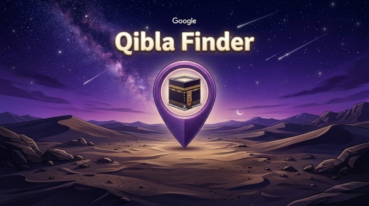 Qibla Finder Temukan Arah Kiblat Sholat