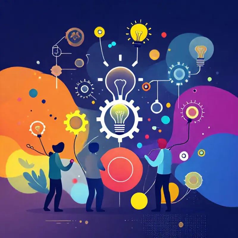 anggota tim kreatif dalam pengembangan konten dan inovasi 7153bd