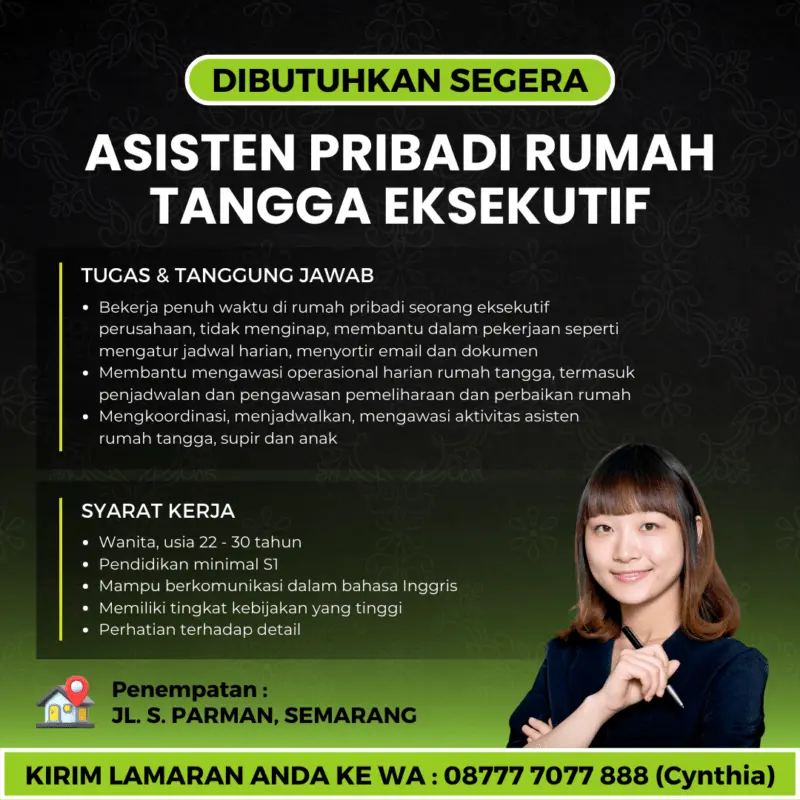 asisten pribadi eksekutif b66ce1