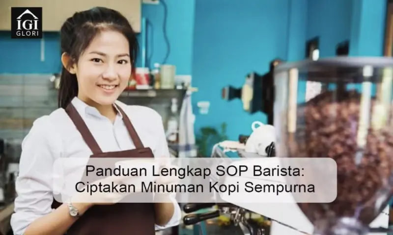 barista profesional penyiapan minuman kopi spesial 3a0521