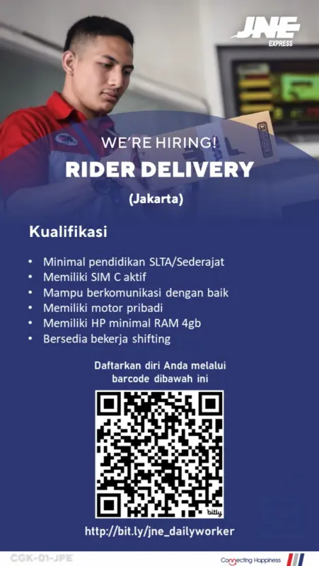 kurir motor wilayah jakarta utara 624c05