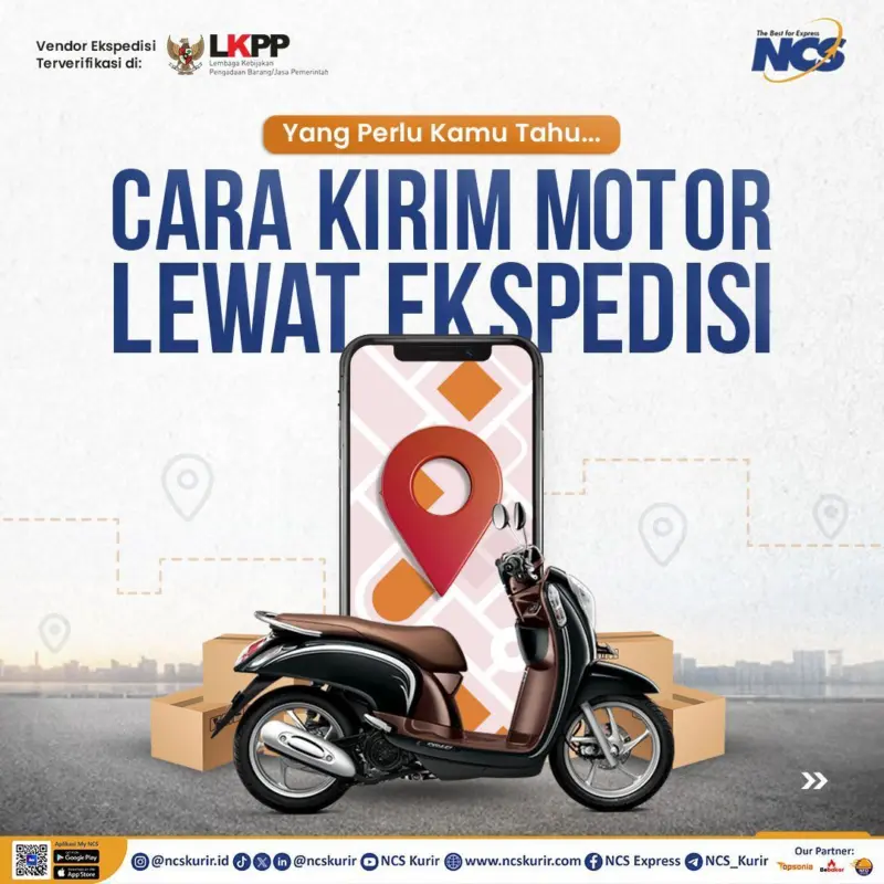 kurir pengiriman motor jt lamputan cd53b6