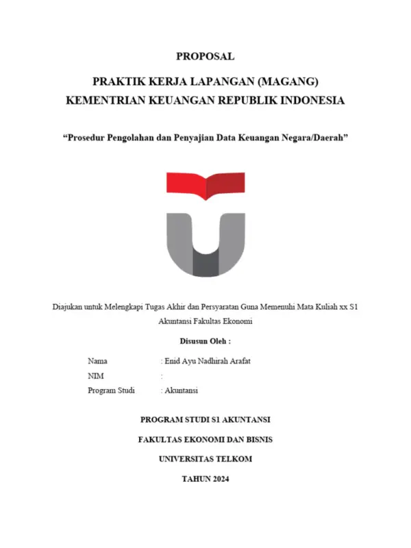 magang akuntansi departemen keuangan 07e8f2