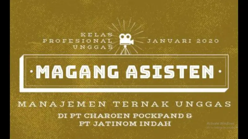 magang asisten produksi video 7315fa