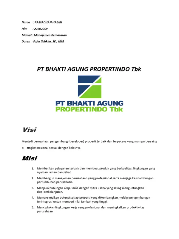 manajer pemasaran properti 234e34