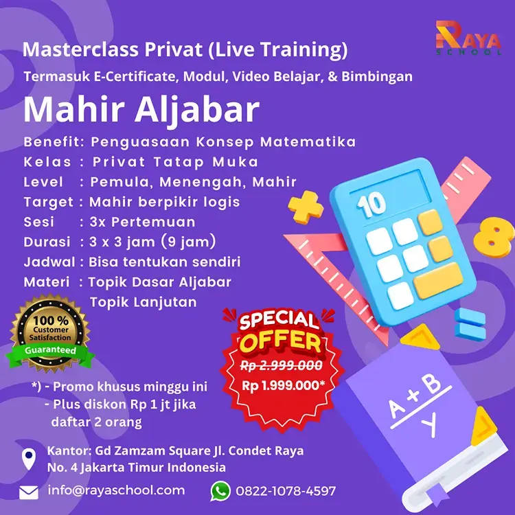 pengajar matematika untuk kursus privat 5b6683