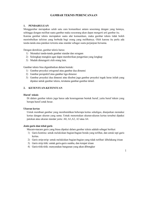 penyusun gambar teknis perancangan 3a2e66