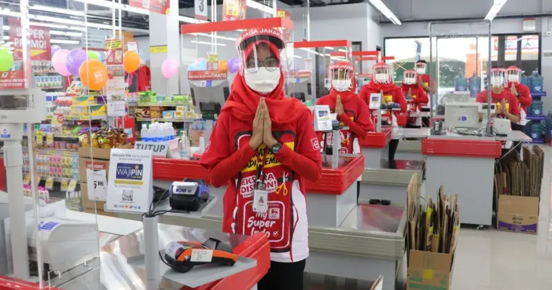 petugas kasir dan pramuniaga penjualan retail a9a9ca