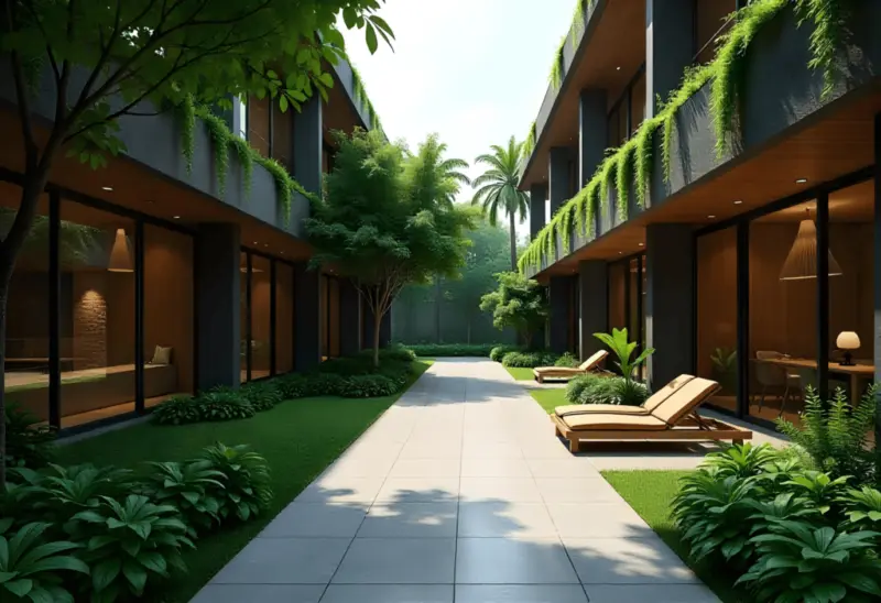 petugas kebun harian pekerja harian di area taman b48a66