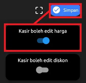 petugas penanganan transaksi penjualan kasir 4ad7b3