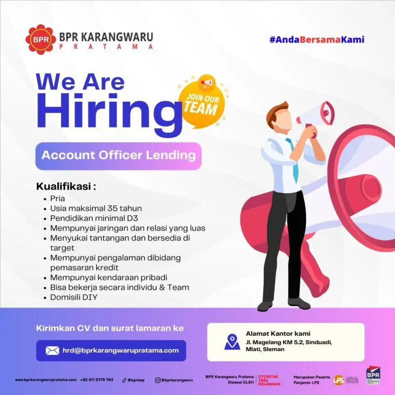 spesialis pemasaran kredit dan account officer lending ab9c93