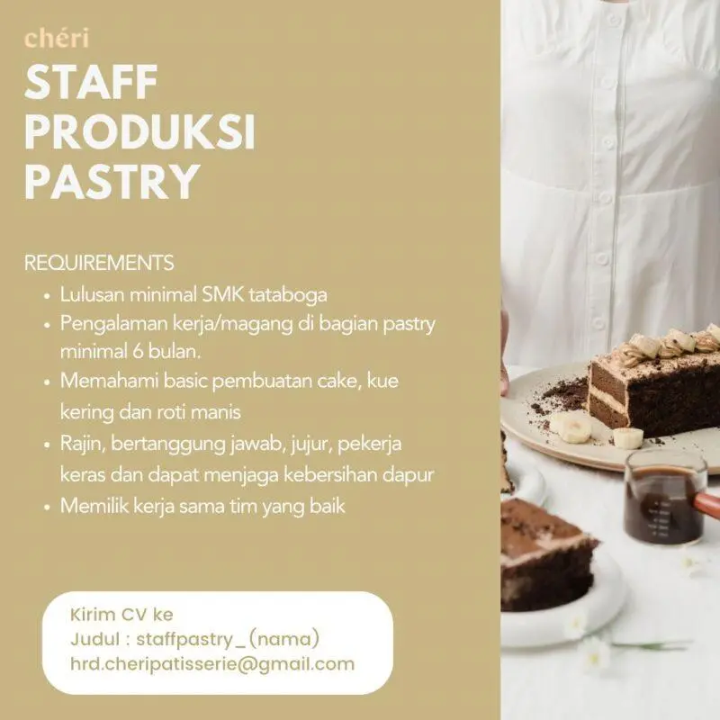 staf produksi roti dan pastri e87239