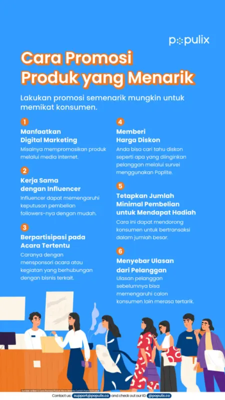 staf promosi penjualan produk konsumen 28195c