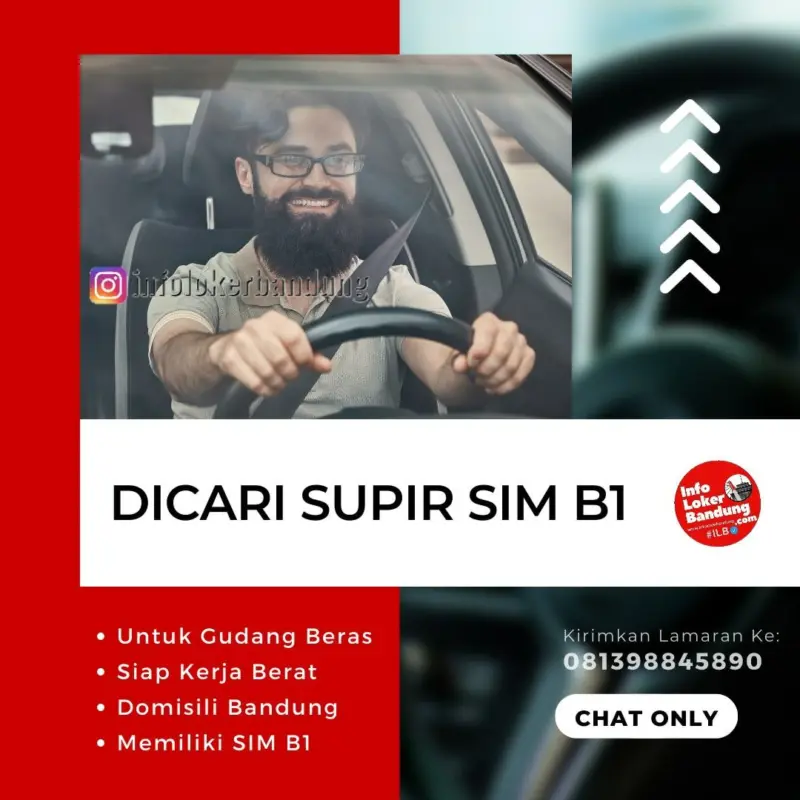 supir area marunda sim b1 416561